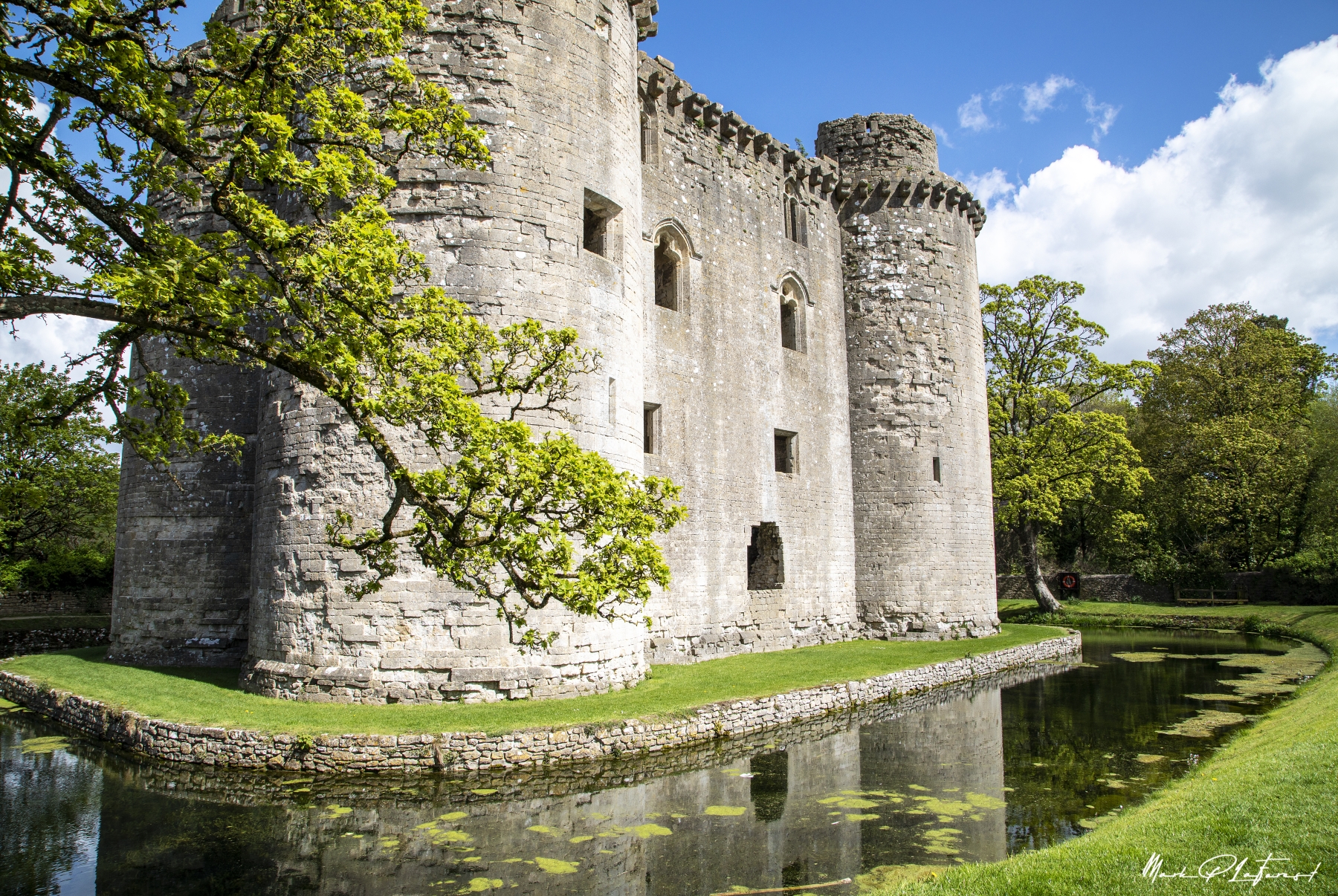 Nunney Castle, Somerset, UK